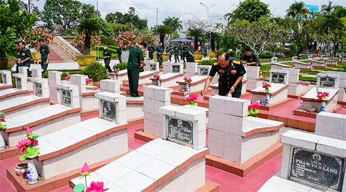 Đẩy mạnh cung cấp thông tin tìm kiếm, quy tập hài cốt liệt sỹ