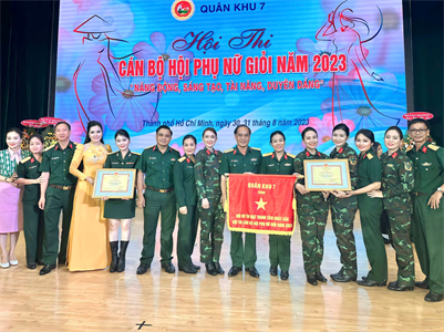 Hội phụ nữ Cục Chính trị Quân khu: Nỗ lực hết mình để đạt thành tích cao