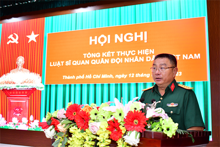 Cục Kỹ thuật Quân khu 7 tổng kết Luật Sĩ quan Quân đội nhân dân Việt Nam