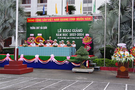 Trường Cao đẳng kỹ thuật Hải quân khai giảng năm học 2023-2024