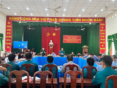Các xã, thị trấn huyện Vĩnh Hưng hoàn thành công tác xét duyệt nghĩa vụ quân sự