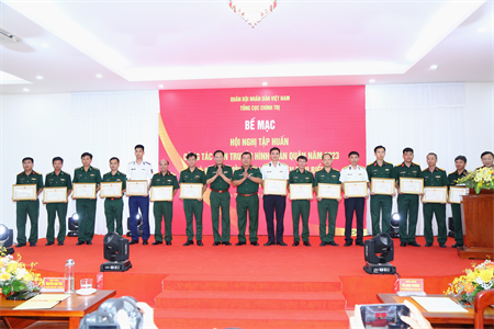 Bế mạc tập huấn cộng tác viên truyền hình toàn quân năm 2023