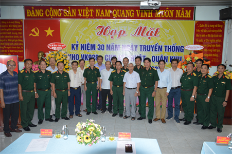 Kho VK928, Cục Kỹ thuật Quân khu kỷ niệm năm 30 năm Ngày truyền thống