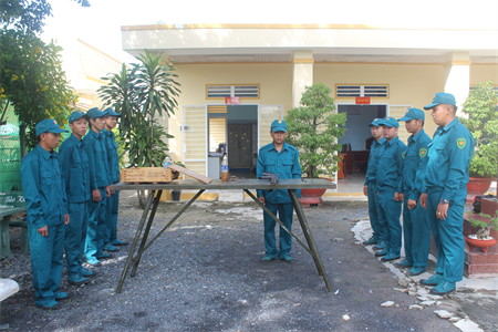 Thị xã Hòa Thành khai mạc Hội thi quản lý, khai thác vũ khí trang bị thuật tốt, an toàn