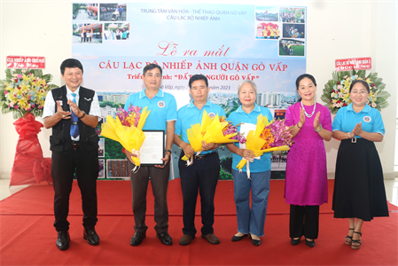 Ra mắt Câu lạc bộ Nhiếp ảnh quận Gò Vấp