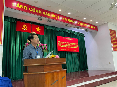 Phường 8, Quận 6 diễn tập chiến đấu trong khu vực phòng thủ