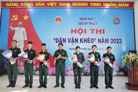 Cục Kỹ thuật Quân khu khai mạc Hội thi “Dân Vận khéo” năm 2023