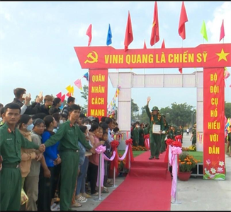 Huyện Vĩnh Hưng xét duyệt nghĩa vụ quân sự năm 2024