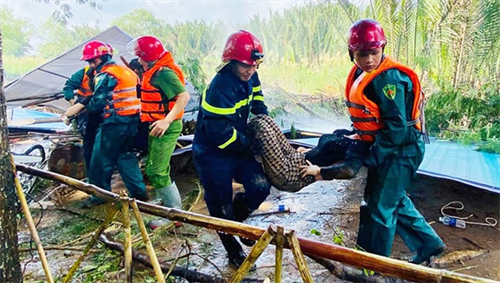 Huyện Nhà Bè diễn tập phòng thủ dân sự, chiến đấu phòng thủ năm 2023