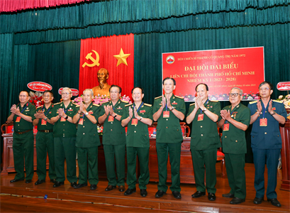 Liên chi Hội chiến sĩ Thành cổ Quảng trị năm 1972 Thành phố Hồ Chí Minh tổ chức đại hội nhiệm kỳ I