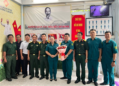 LLVT phường 4, Quận 3 ra mắt Không gian Văn hóa Hồ Chí Minh