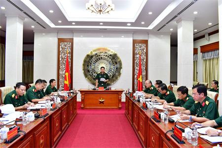 Thanh tra Bộ Quốc phòng làm việc với Bộ Tư lệnh Quân khu 7