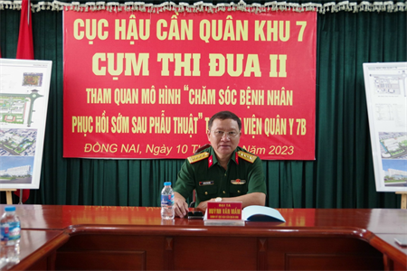 Cụm thi đua 2, Cục Hậu cần  bình xét thi đua năm 2023