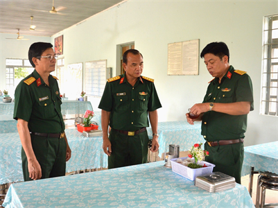 Cục Hậu cần kiểm tra toàn diện các mặt công tác hậu cần tại Lữ đoàn 26