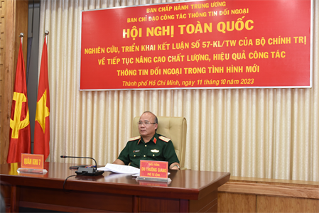 Nâng cao chất lượng, hiệu quả công tác thông tin đối ngoại trong tình hình mới