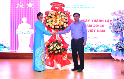 Công ty Đông Hải họp mặt kỷ niệm 93 năm ngày thành lập Hội Liên hiệp Phụ nữ Việt Nam