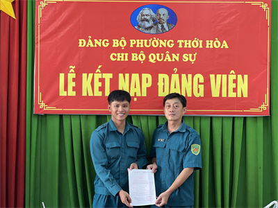 Chỉ huy trưởng Ban CHQS phường nhiệt tình, trách nhiệm