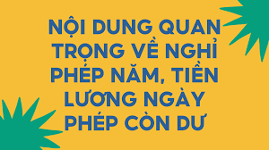 Quân nhân có được thanh toán tiền lương cho những ngày chưa nghỉ hoặc chưa được nghỉ hết số ngày nghỉ phép năm?
