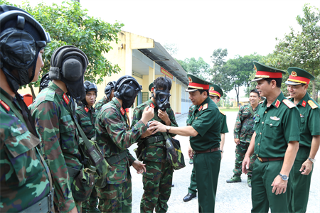 Binh chủng Tăng – Thiết giáp kiểm tra công tác huấn luyện, sẵn sàng chiến đấu năm 2023 tại Lữ đoàn 26