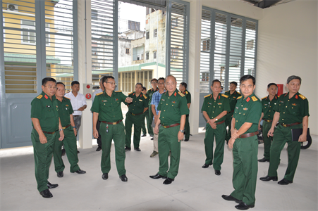 Nghiệm thu dự án xây dựng, cải tạo Xưởng sửa chữa Ô tô, Tăng - Thiết giáp Z735