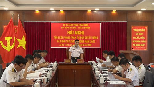 Vùng 2 Hải quân gắn phong trào thi đua với nhiệm vụ bảo vệ chủ quyền biển, đảo