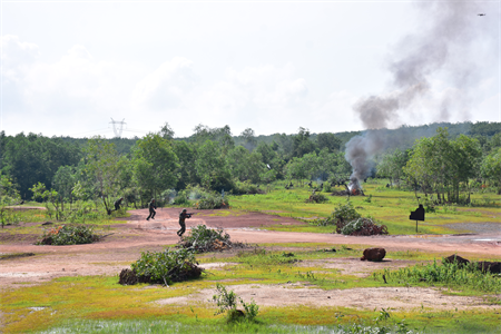 Thành phố Tân Uyên tổng kết diễn tập khu vực phòng thủ