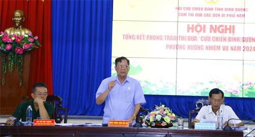 Hội Cựu chiến binh tỉnh Bình Dương tổng kết phong trào thi đua “CCB gương mẫu”