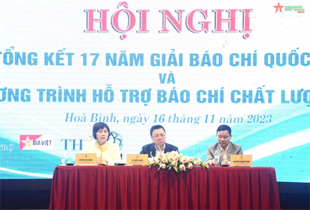 Tổng kết 17 năm Giải Báo chí quốc gia và chương trình hỗ trợ báo chí chất lượng cao