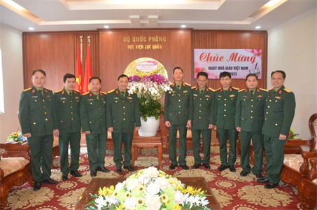 Bộ Tư lệnh Thành phố Hồ Chí Minh chúc mừng Ngày Nhà giáo Việt Nam