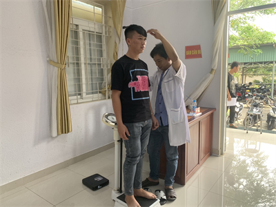 Thành phố Thủ Dầu Một khám sức khỏe công dân thực hiện nghĩa vụ quân sự