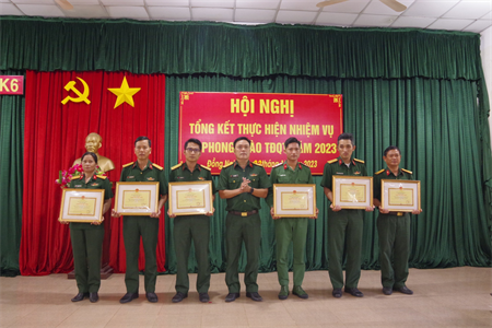 Kho K6 tổng kết thực hiện nhiệm vụ và phong trào thi đua quyết thắng năm 2023
