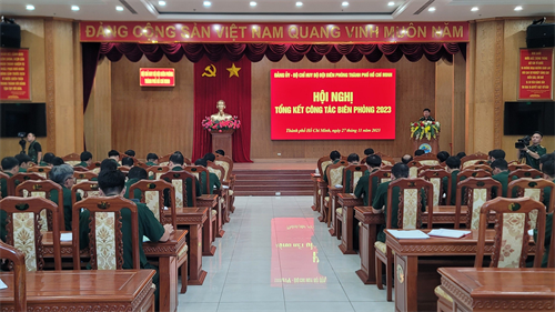 Bộ đội Biên phòng TPHCM tổng kết công tác biên phòng năm 2023
