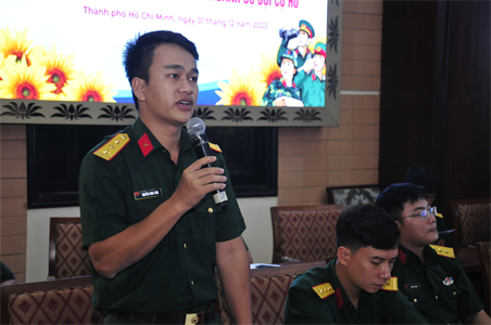 Bộ Tư lệnh TPHCM “Tọa đàm cán bộ, sĩ quan trẻ”