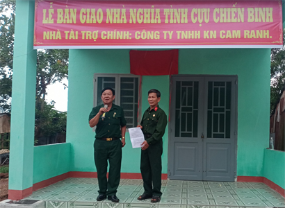 Hội Cựu chiến binh tỉnh Bình Phước: Xây tặng 25 căn “Nhà nghĩa tình Cựu chiến binh”