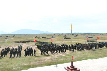 Sư đoàn 5 và các Lữ đoàn, Tiểu đoàn binh chủng luyện tập tổng hợp có sử dụng đạn hơi thuốc nổ