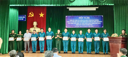 LLVT quận Gò Vấp hoàn thành tốt nhiệm vụ quân sự, quốc phòng năm 2023