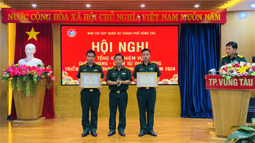 Ban CHQS thành phố Vũng Tàu tổng kết nhiệm vụ QP-QSĐP năm 2023