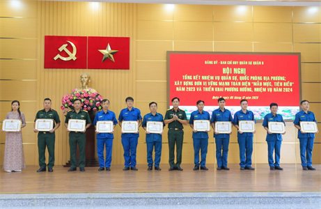 Ban CHQS Quận 8: Dẫn đầu phong trào Thi đua Quyết thắng Bộ Tư lệnh TPHCM năm 2023
