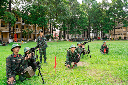 Trường Quân sự Quân khu 7 phát huy truyền thống 78 năm xây dựng và trưởng thành