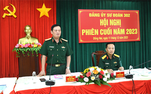 Đảng ủy Sư đoàn 302 ra nghị quyết lãnh đạo thực hiện nhiệm vụ năm 2024