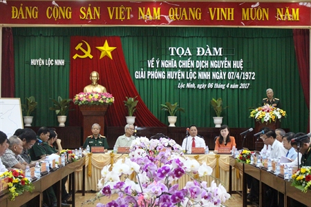 Chiến dịch Nguyễn Huệ giải phóng Lộc Ninh ngày 7/4/1972: Thắng lợi của nghệ thuật chiến tranh nhân dân.