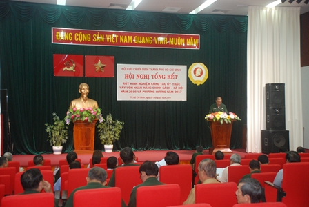 Hội Cựu chiến binh thành phố Hồ Chí Minh:
Rút kinh nghiệm hoạt động cho vay ủy thác năm 2016