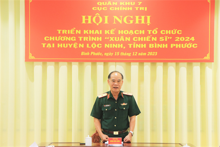 Chương trình "Xuân Chiến sĩ" năm 2024 có nhiều hoạt động thiết thực