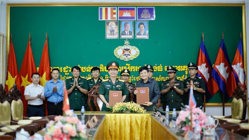 Tỉnh Bình Phước: Ký kết hợp tác tìm kiếm hài cốt liệt sĩ với hai tỉnh Kratie, Kampong Thom, Vương quốc Campuchia
