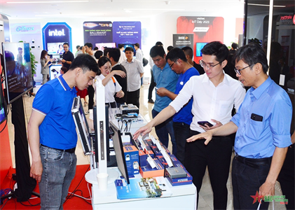 Viettel IoT Day 2023 cung cấp nhiều giải pháp công nghệ hiện đại
