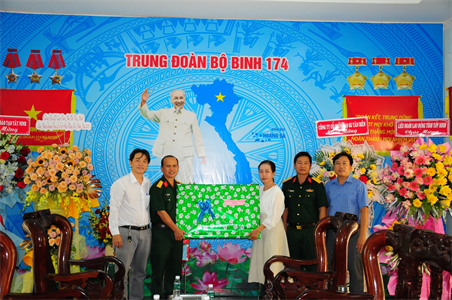 Trung đoàn 174, Bộ CHQS tỉnh Tây Ninh sơ kết hoạt động kết nghĩa năm 2023