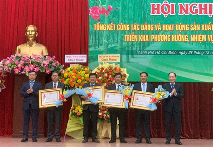 Tập đoàn Công nghiệp Cao su Việt Nam tổng kết hoạt động năm 2023