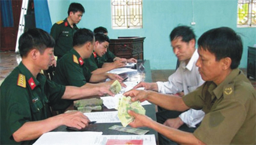 Quân nhân xuất ngũ được tăng thêm 12,5% mức trợ cấp hằng tháng