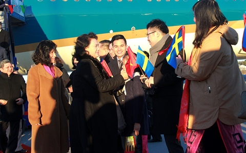 Hình ảnh chuyến thăm chính thức Thụy Điển của Chủ tịch Quốc hội