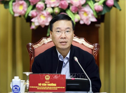Chủ tịch nước Võ Văn Thưởng chủ trì phiên họp thứ tư Hội đồng Quốc phòng và An ninh